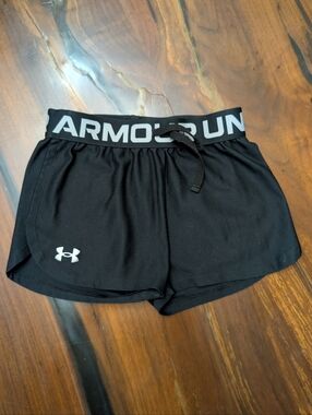 Girls UA Black Shorts